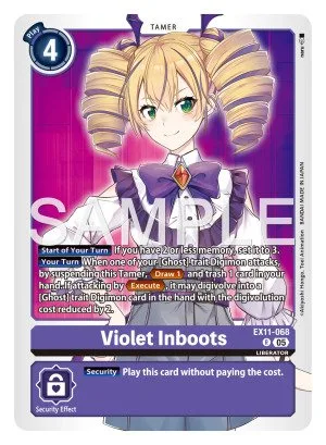 Violet Inboots, EX-11: EXTRA BOOSTER DAWN OF LIBERATOR #EX11-068