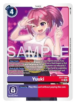 Yuuki, EX-11: EXTRA BOOSTER DAWN OF LIBERATOR #EX11-069