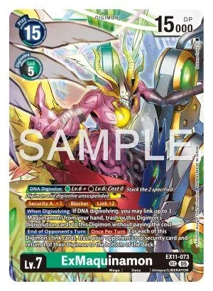 ExMaquinamon, EX-11: EXTRA BOOSTER DAWN OF LIBERATOR #EX11-073
