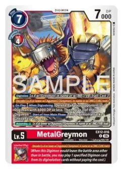 MetalGreymon, Normal