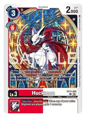 Huckmon, EX-13: EXTRA BOOSTER CHIVALROUS XIII #EX13-009