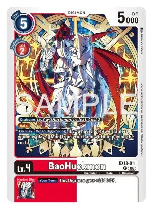 BaoHuckmon, EX-13: EXTRA BOOSTER CHIVALROUS XIII #EX13-011