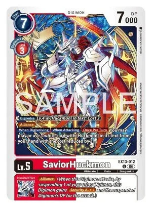 SaviorHuckmon, EX-13: EXTRA BOOSTER CHIVALROUS XIII #EX13-012