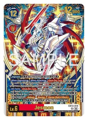 Jesmon, EX-13: EXTRA BOOSTER CHIVALROUS XIII #EX13-014
