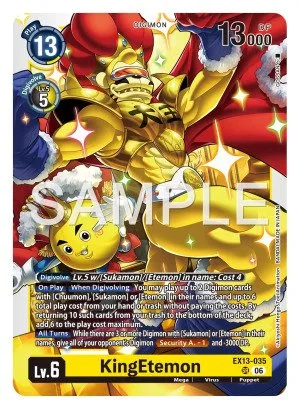 KingEtemon, EX-13: EXTRA BOOSTER CHIVALROUS XIII #EX13-035