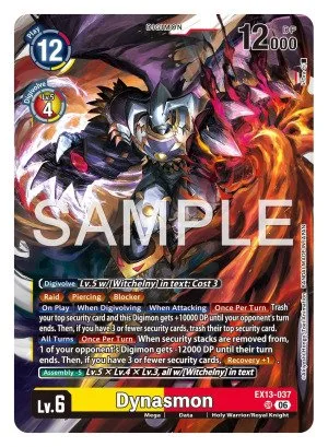 Dynasmon, EX-13: EXTRA BOOSTER CHIVALROUS XIII #EX13-037