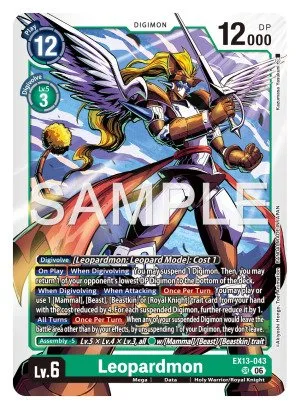 Leopardmon, EX-13: EXTRA BOOSTER CHIVALROUS XIII #EX13-043