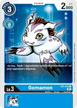 Gomamon, EX-01: Theme Booster Classic Collection #EX1-012