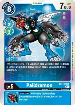 Paildramon, EX-01: Theme Booster Classic Collection #EX1-019
