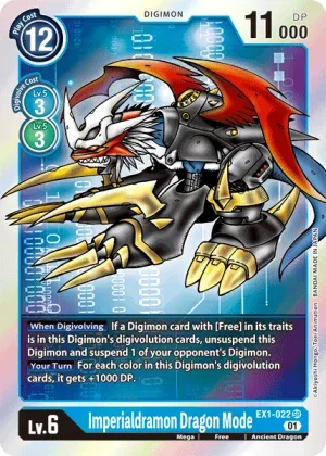 Imperialdramon Dragon Mode, EX-01: Theme Booster Classic Collection #EX1-022