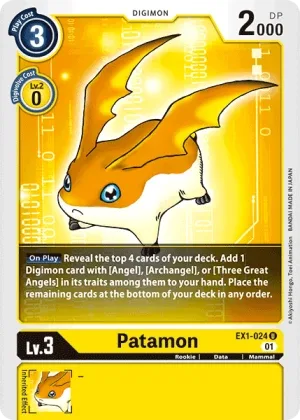 Patamon, EX-01: Theme Booster Classic Collection #EX1-024