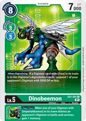 Dinobeemon, EX-01: Theme Booster Classic Collection #EX1-041