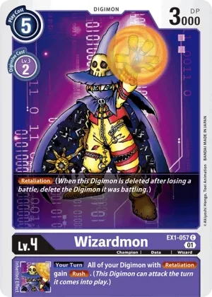 Wizardmon, EX-01: Theme Booster Classic Collection #EX1-057
