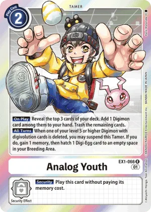 Analog Youth, EX-01: Theme Booster Classic Collection #EX1-066