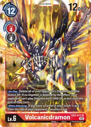 Volcanicdramon, EX-03: Theme Booster Draconic Roar #EX3-012