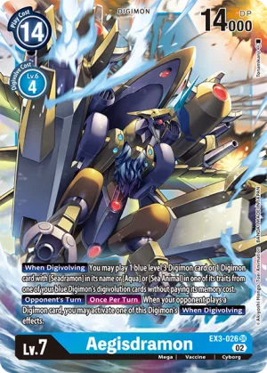 Aegisdramon, EX-03: Theme Booster Draconic Roar #EX3-026