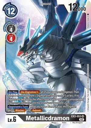 Metallicdramon, EX-03: Theme Booster Draconic Roar #EX3-053