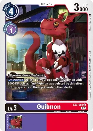 Guilmon, EX-03: Theme Booster Draconic Roar #EX3-056