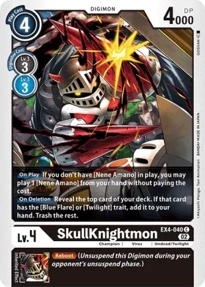 SkullKnightmon, EX-04: Theme Booster Alternative Being #EX4-040