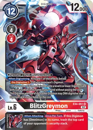 BlitzGreymon, EX-04: Theme Booster Alternative Being #EX4-051