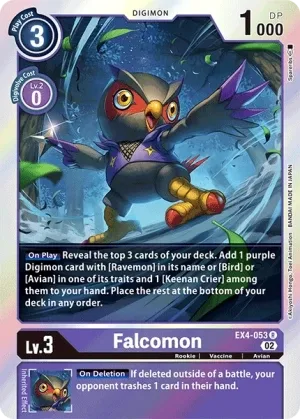 Falcomon, EX-04: Theme Booster Alternative Being #EX4-053