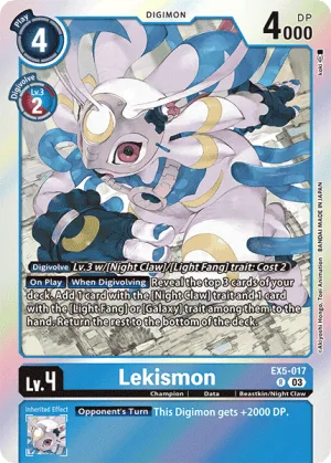 Lekismon, EX-05: Theme Booster Animal Colosseum #EX5-017
