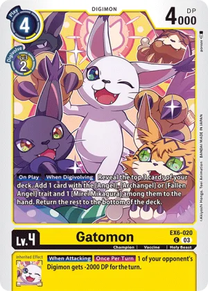 Gatomon, EX-06: Theme Booster Infernal Ascension #EX6-020