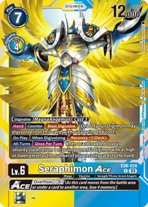 Seraphimon, EX-06: Theme Booster Infernal Ascension #EX6-028