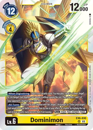 Dominimon, EX-06: Theme Booster Infernal Ascension #EX6-030