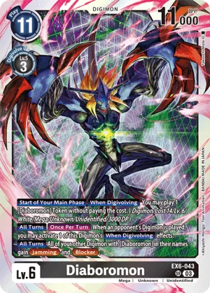 Diaboromon, EX-06: Theme Booster Infernal Ascension #EX6-043