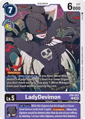 LadyDevimon, EX-06: Theme Booster Infernal Ascension #EX6-053
