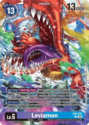 Leviamon, EX-06: Theme Booster Infernal Ascension #EX6-061