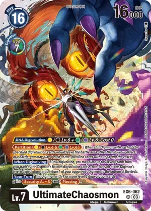 UltimateChaosmon, EX-06: Theme Booster Infernal Ascension #EX6-062