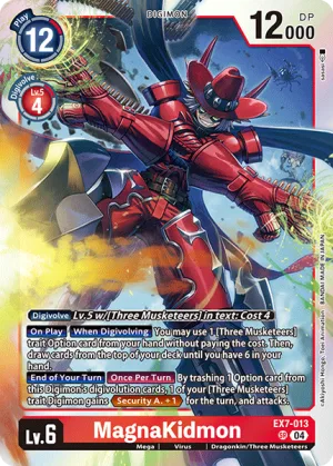 MagnaKidmon, EX-07: Extra Booster Digimon Liberator #EX7-013