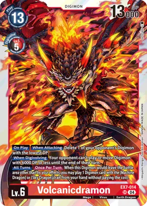 Volcanicdramon, EX-07: Extra Booster Digimon Liberator #EX7-014