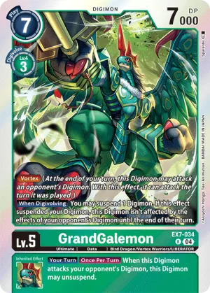 GrandGalemon, EX-07: Extra Booster Digimon Liberator #EX7-034