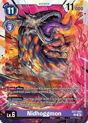 Nidhoggmon, EX-07: Extra Booster Digimon Liberator #EX7-060