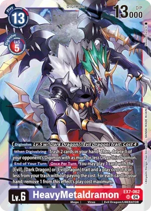 HeavyMetaldramon, EX-07: Extra Booster Digimon Liberator #EX7-062