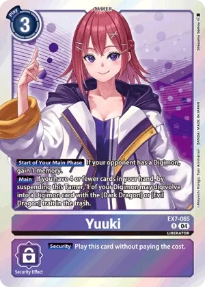 Yuuki, EX-07: Extra Booster Digimon Liberator #EX7-065