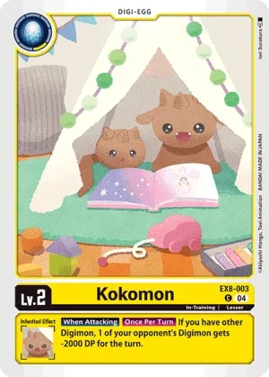 Kokomon, EX-08: Extra Booster Chain of Liberation #EX8-003