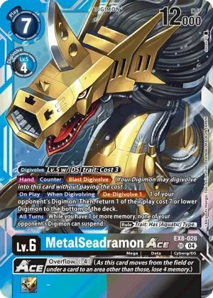 MetalSeadramon, EX-08: Extra Booster Chain of Liberation #EX8-026