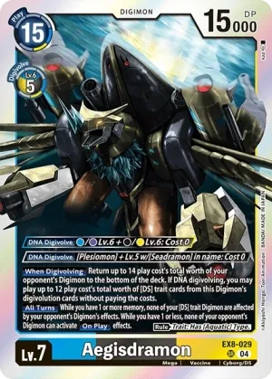 Aegisdramon, EX-08: Extra Booster Chain of Liberation #EX8-029