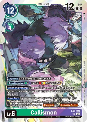 Callismon, EX-08: Extra Booster Chain of Liberation #EX8-045