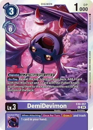 DemiDevimon, EX-08: Extra Booster Chain of Liberation #EX8-057