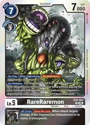 RareRaremon, EX-09: EXTRA BOOSTER VERSUS MONSTERS #EX9-054