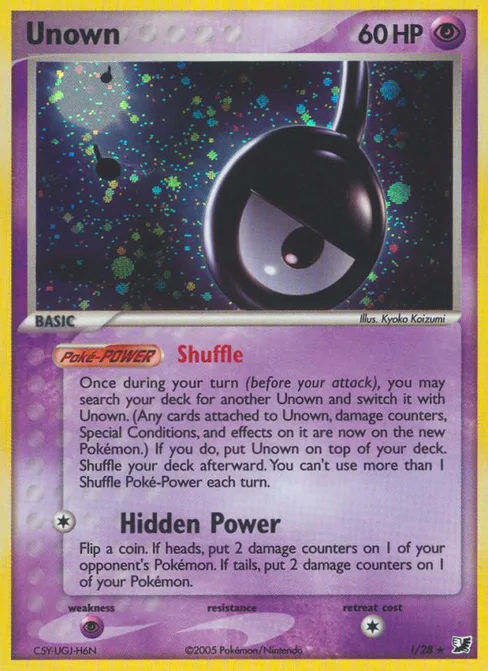 Unown, Unseen Forces #!