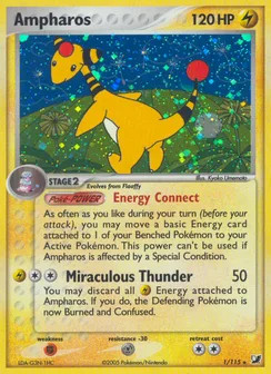 Ampharos, Holofoil