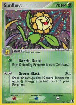 Sunflora, Holofoil