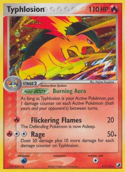 Typhlosion, Holofoil