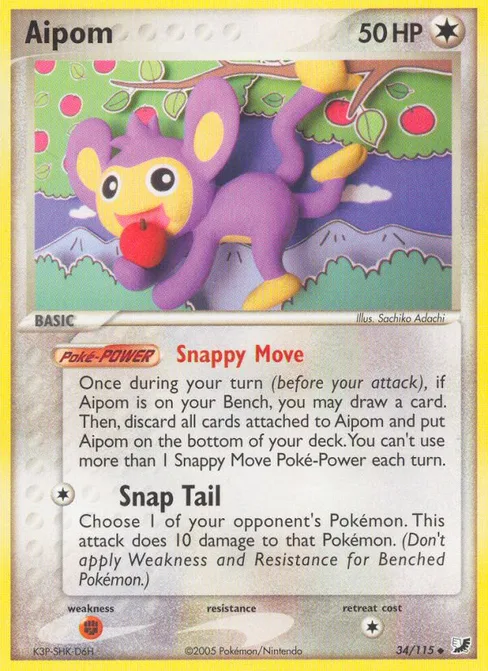 Aipom, Unseen Forces #34